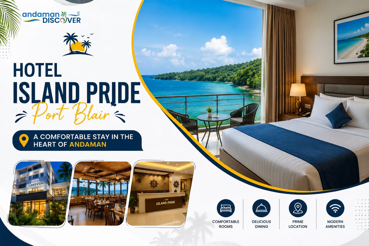 Hotel Island Pride Port BlairHotel Island Pride Port Blair: A Comfortable Stay in the Heart of Andaman